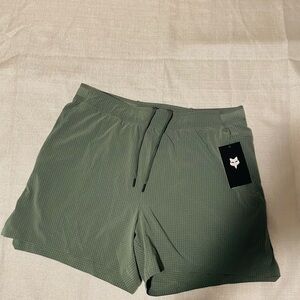 Fox Racing XL Green and Black Active Shorts